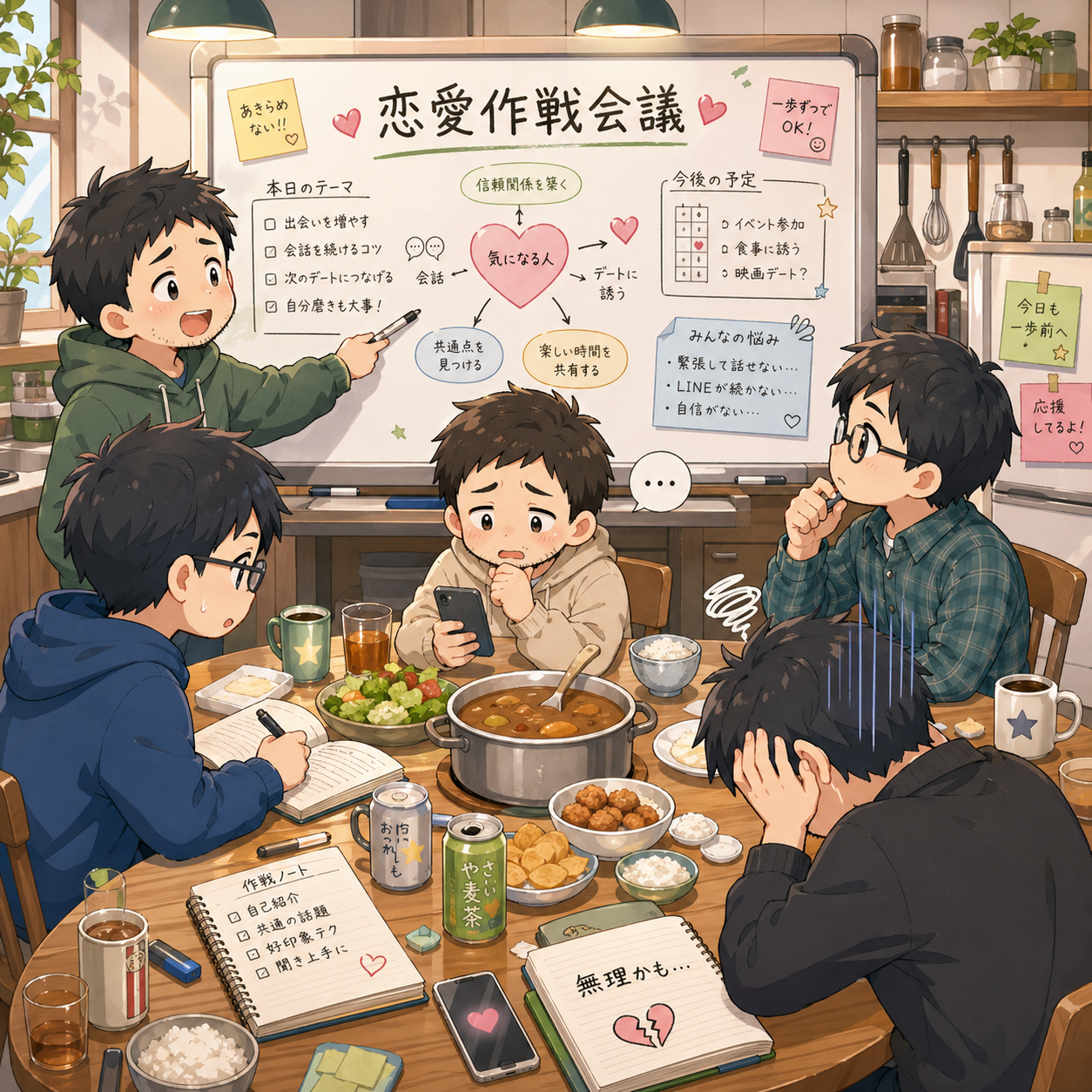 恋愛作戦会議の活動イメージ